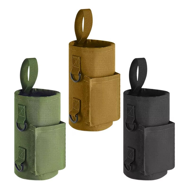 Magnetic Gym Water Bottle Sling Bag - Non-Slip Portable Carrier for Gym Accessories