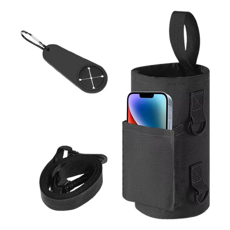 Magnetic Gym Water Bottle Sling Bag - Non-Slip Portable Carrier for Gym Accessories